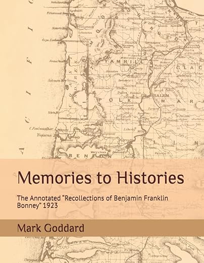Memories to Histories cover - Oregon Trail Genealogy